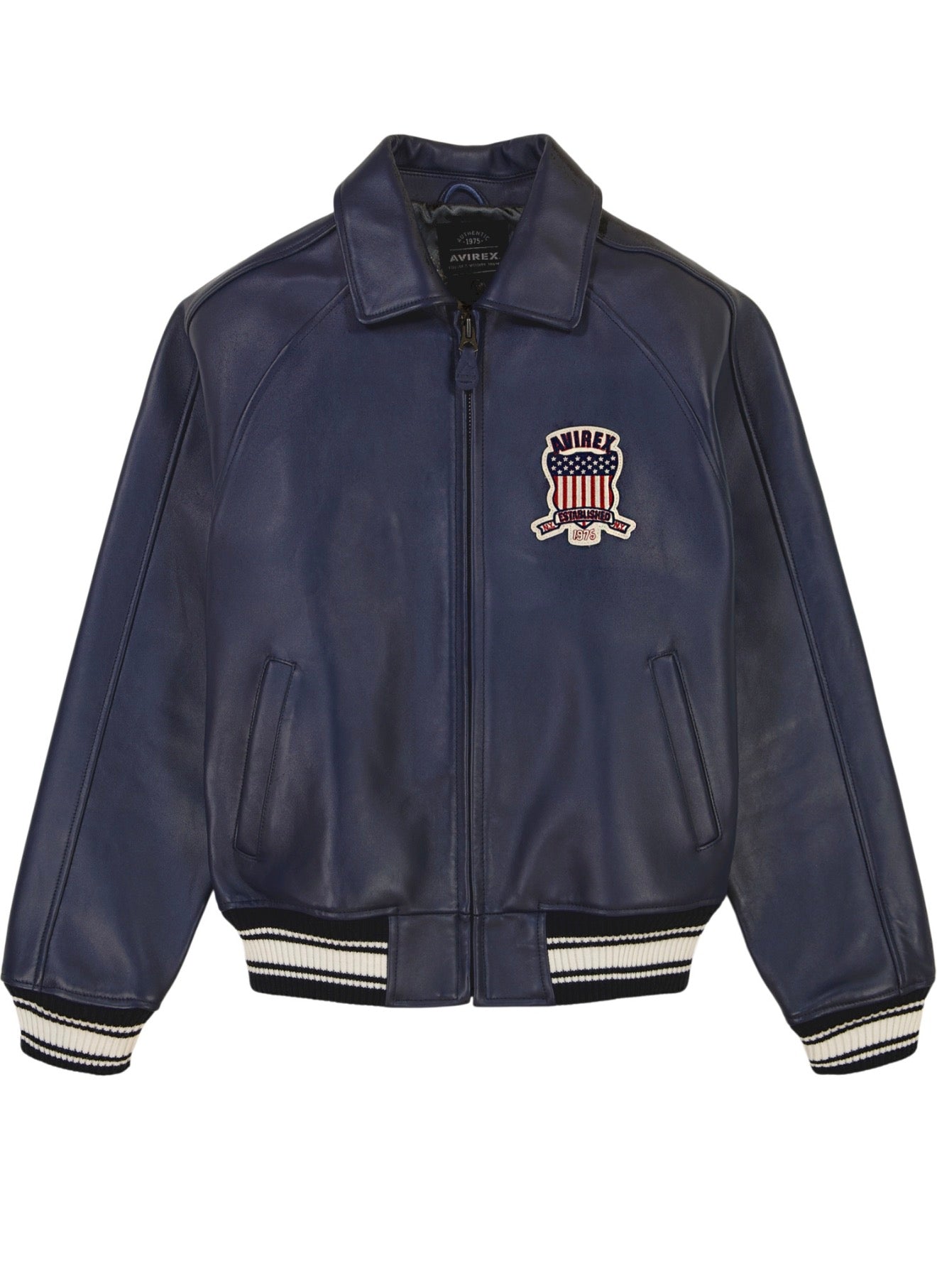Avirex Navy Blue Fashion Icon jacket