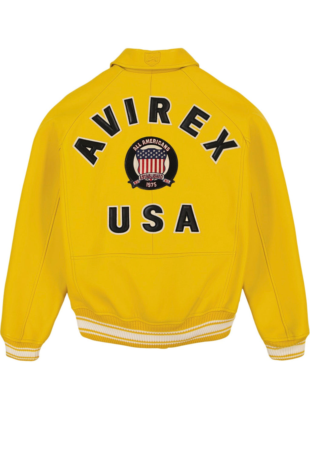 Avirex Yellow fashion Icon jacket