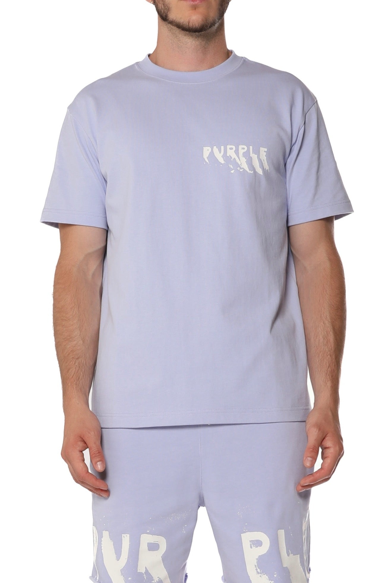 PURPLE LABEL TEXTURED JERSEY SS TEE