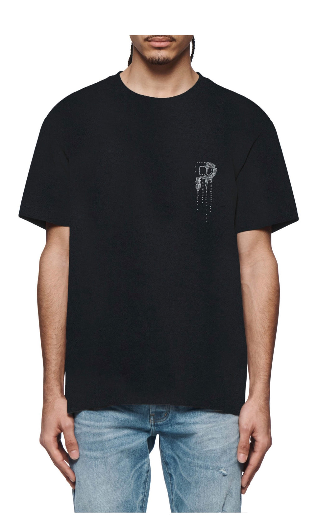 Purple Brand Hwt Jersey Ss Tee