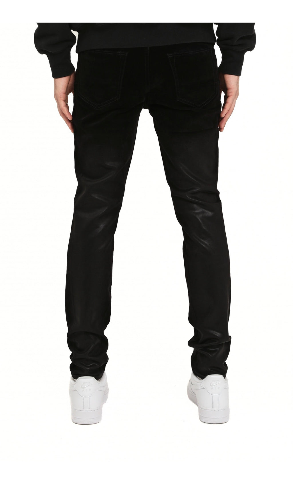 Purple Brand Skinny Flock Dipped