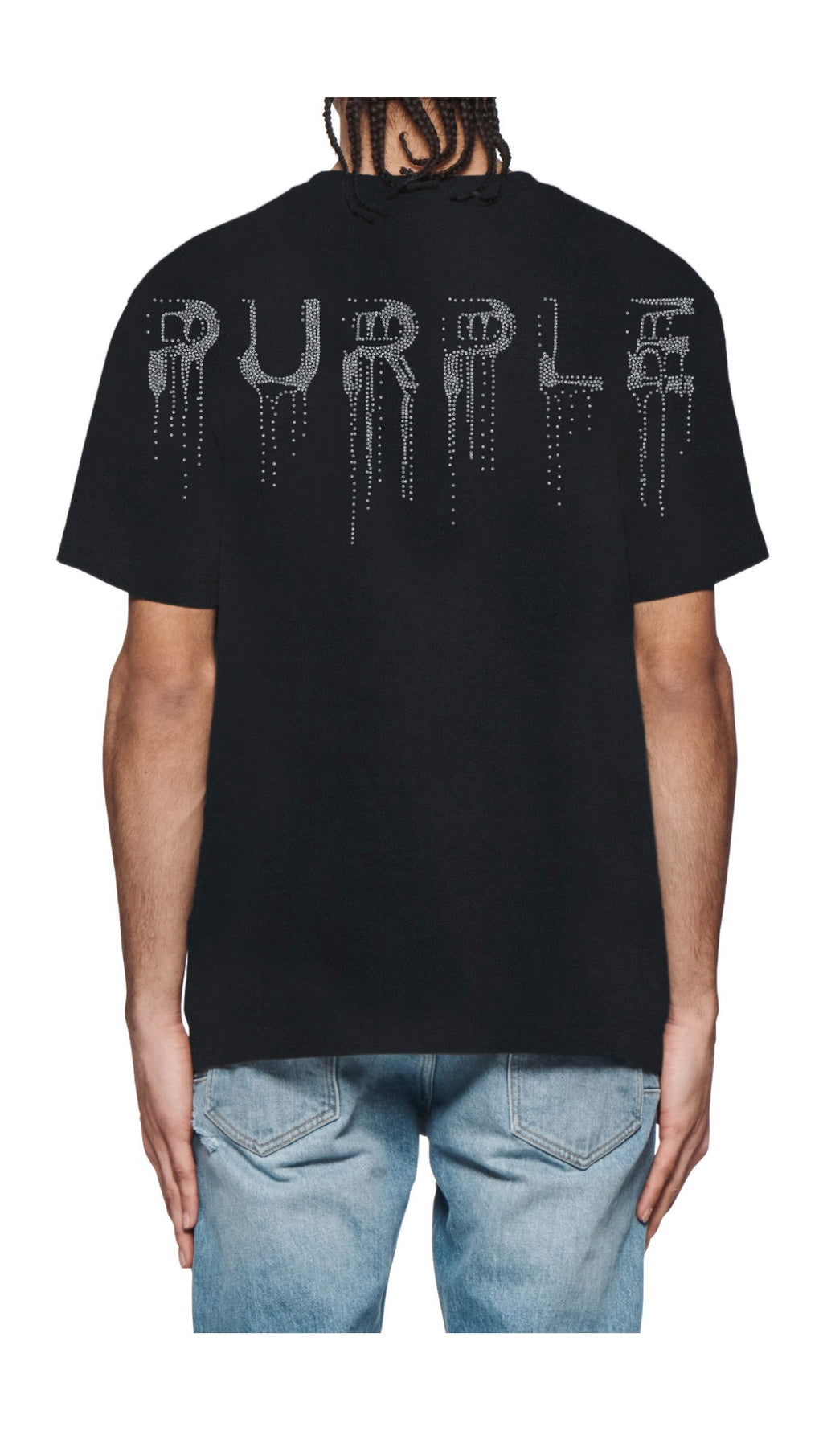 Purple Brand Hwt Jersey Ss Tee