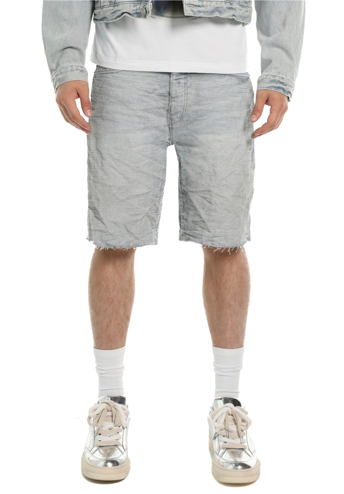 PURPLE LABEL VINTAGE SLUB JEAN SHORTS