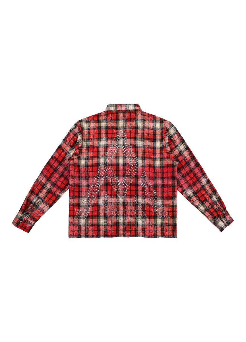 RHINESTONE FLANNEL