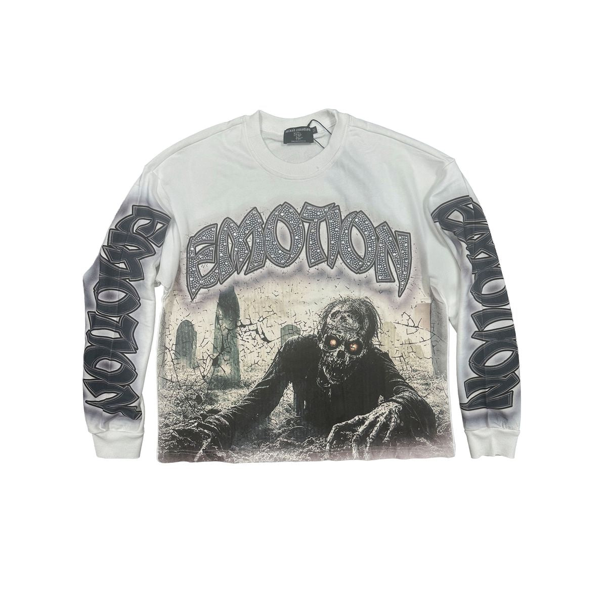 Mixed Emotions White “Resurrection” Long Sleeve