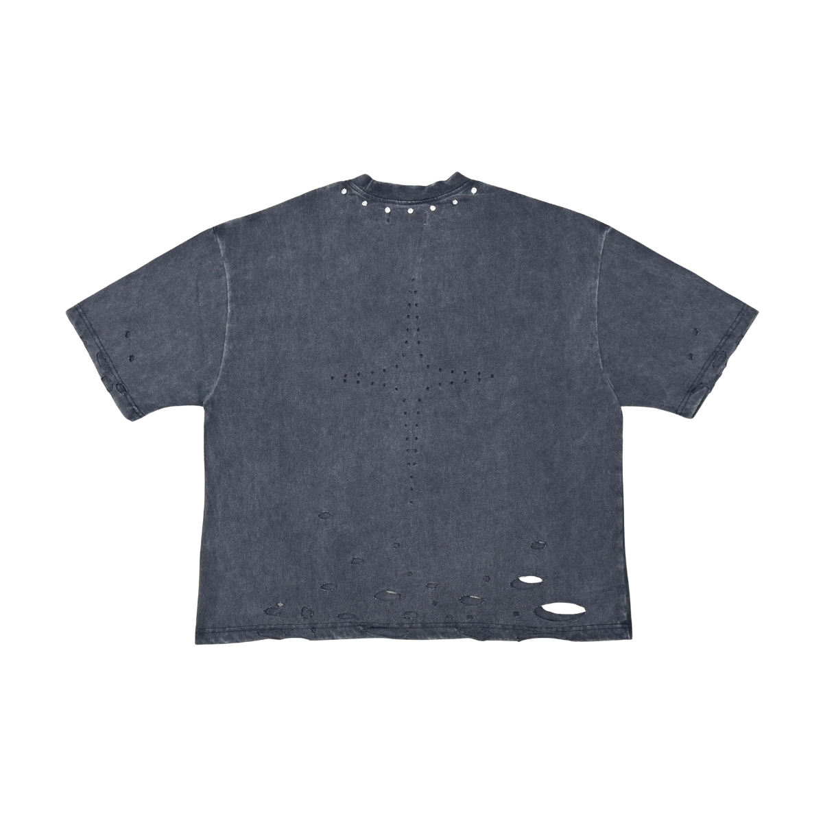 UNKNOWN Washed Effect Heavyweight cotton t-shirt, Embroidery Detail (Copy 2)
