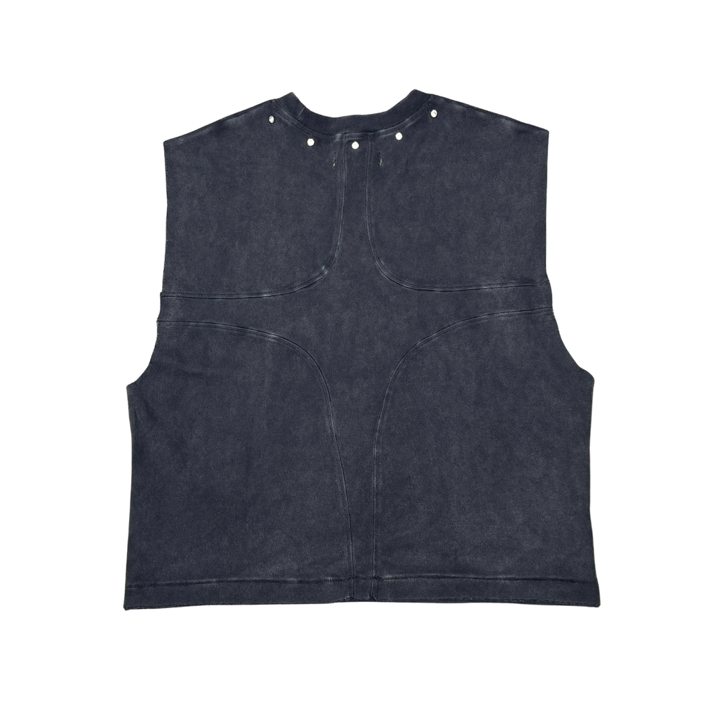 UNKNOWN Washed Effect Heavyweight cotton t-shirt, Embroidery Detail (Copy 4)