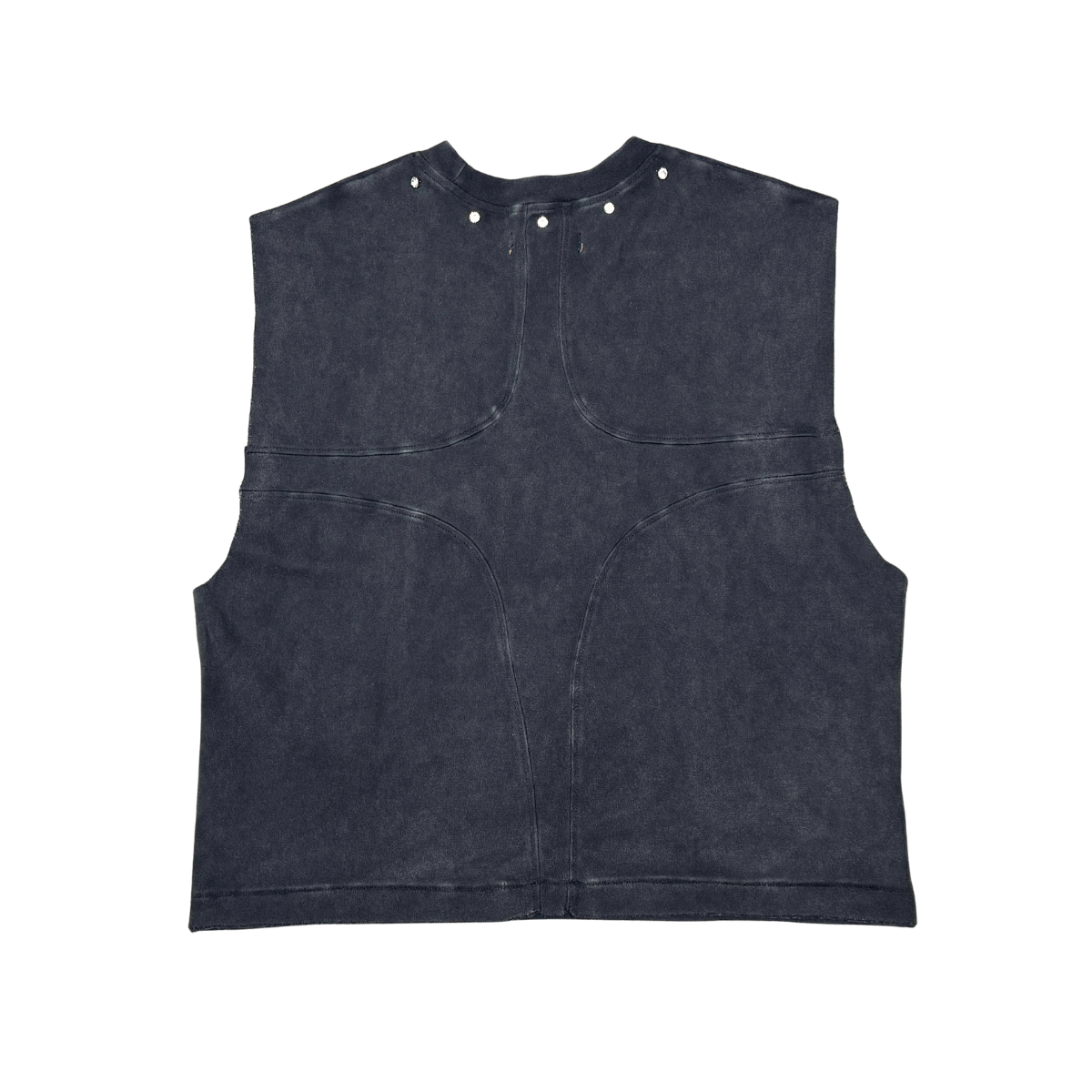 UNKNOWN Washed Effect Heavyweight cotton t-shirt, Embroidery Detail (Copy 4)