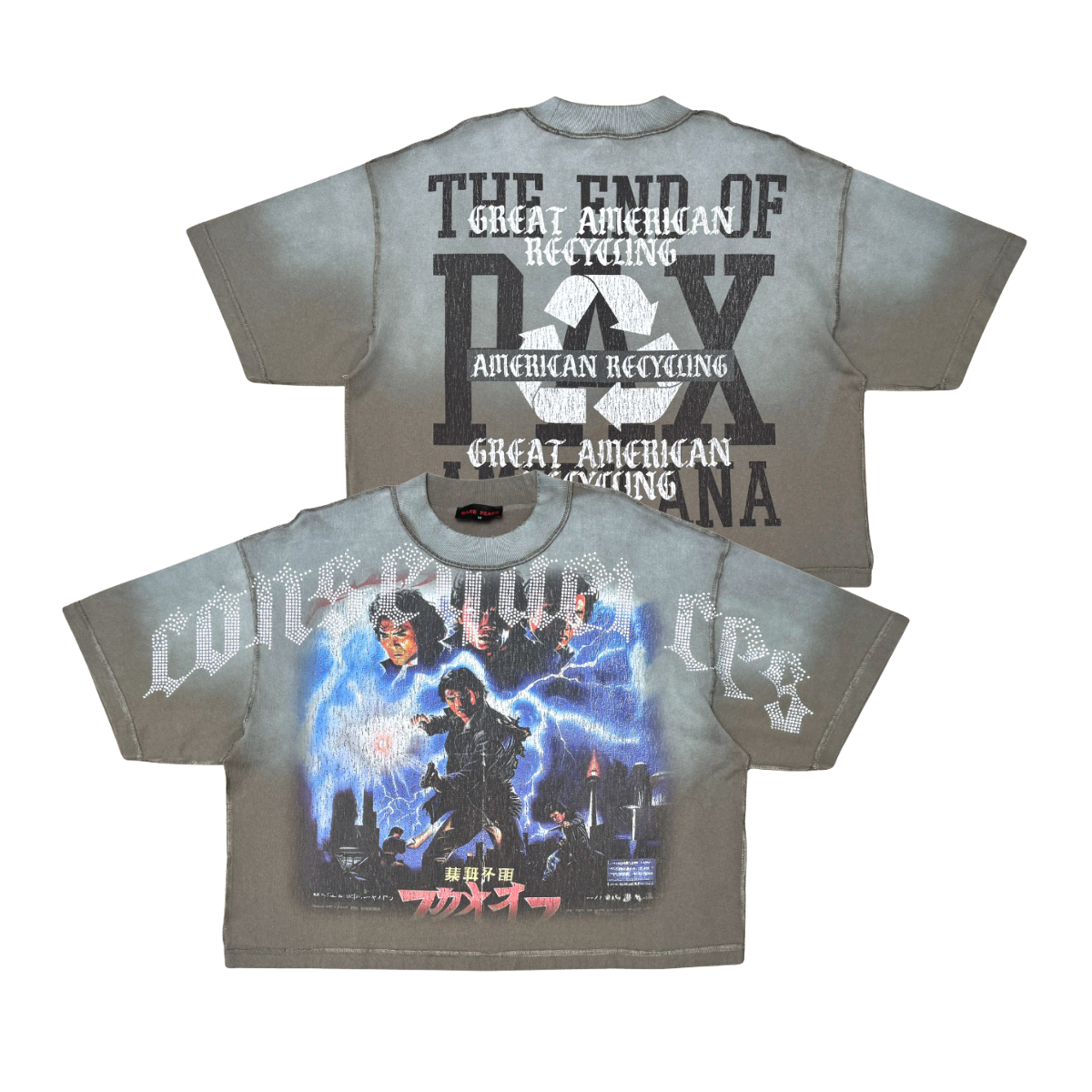 CONSEQUNCES TEE W/ RHINESTONE DETAIL