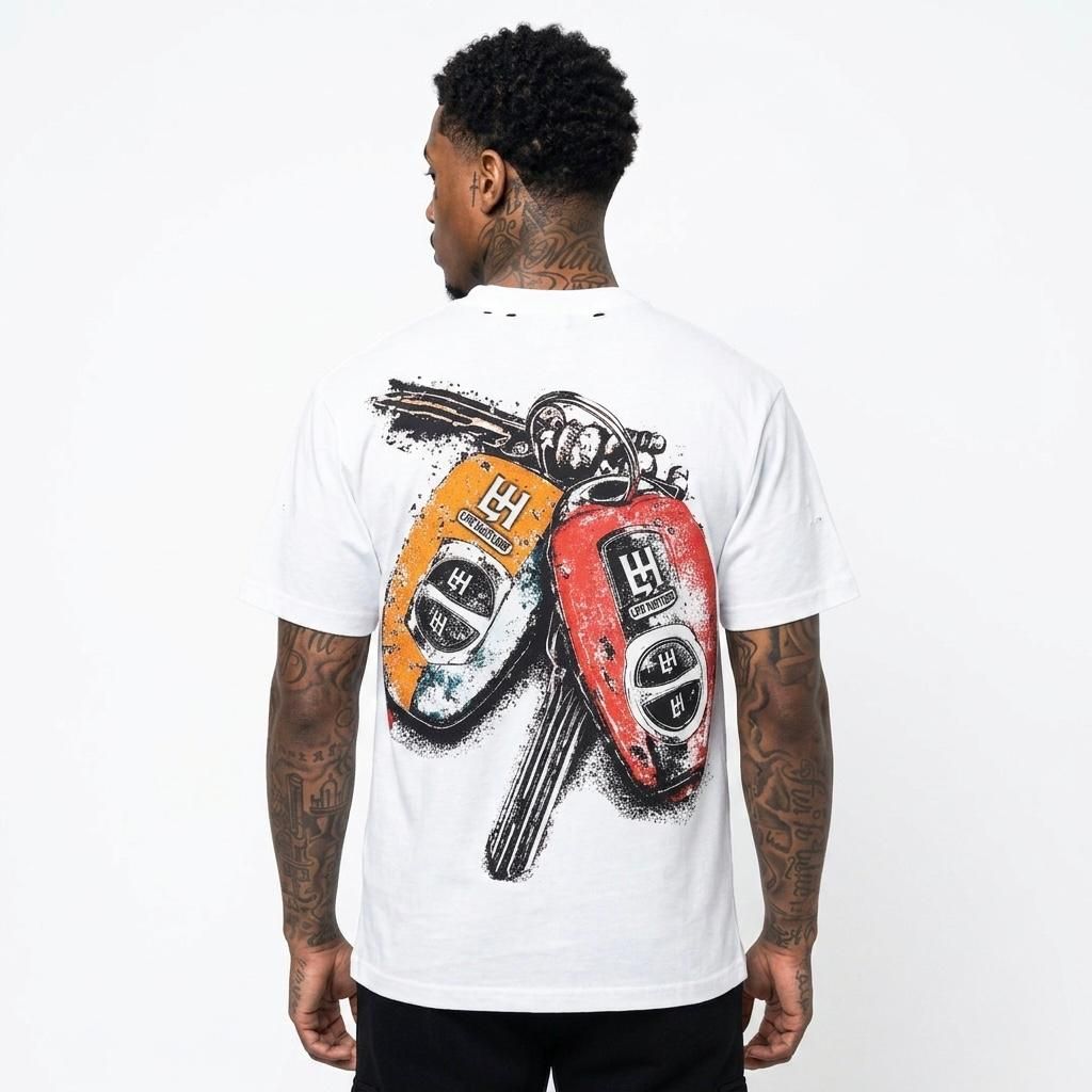 hustlers Brand "Sports Car" T-shirt
