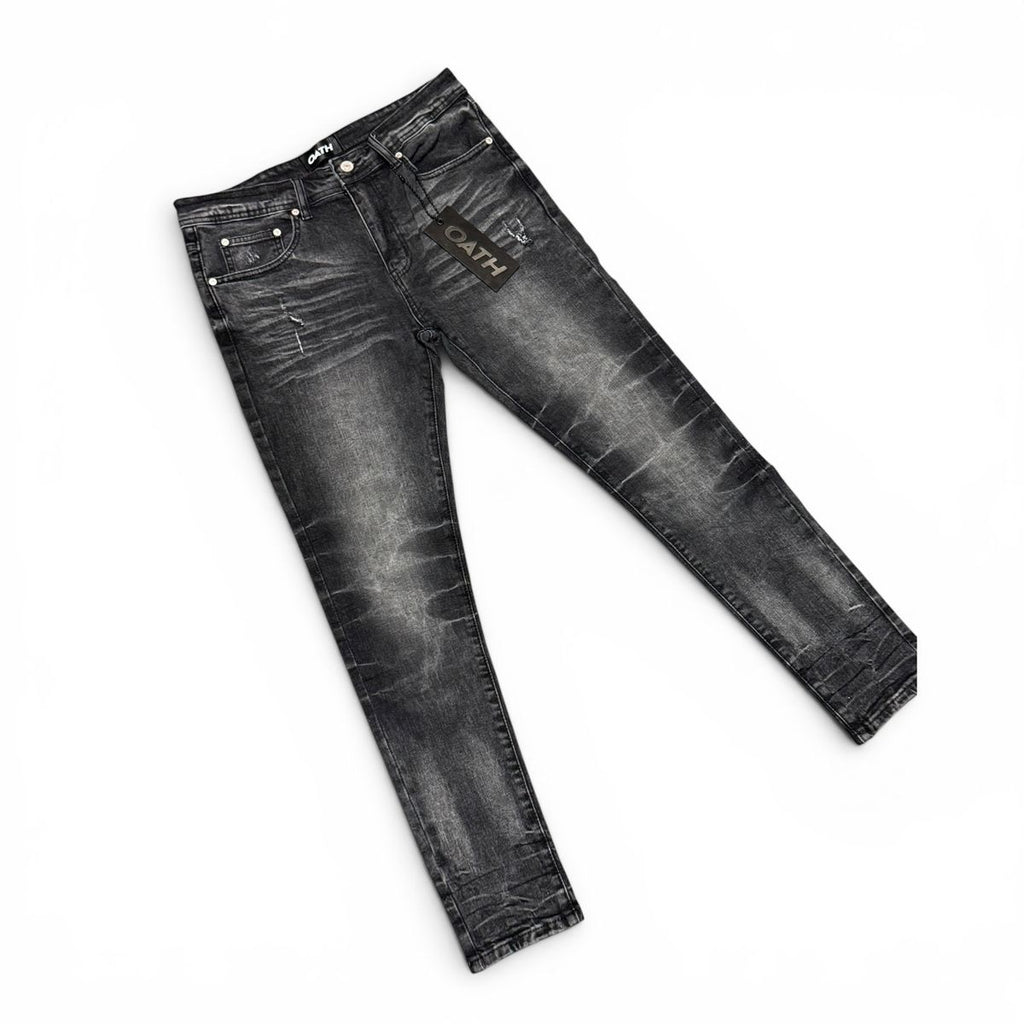 OATH Skinny VELVET BLACK WASH