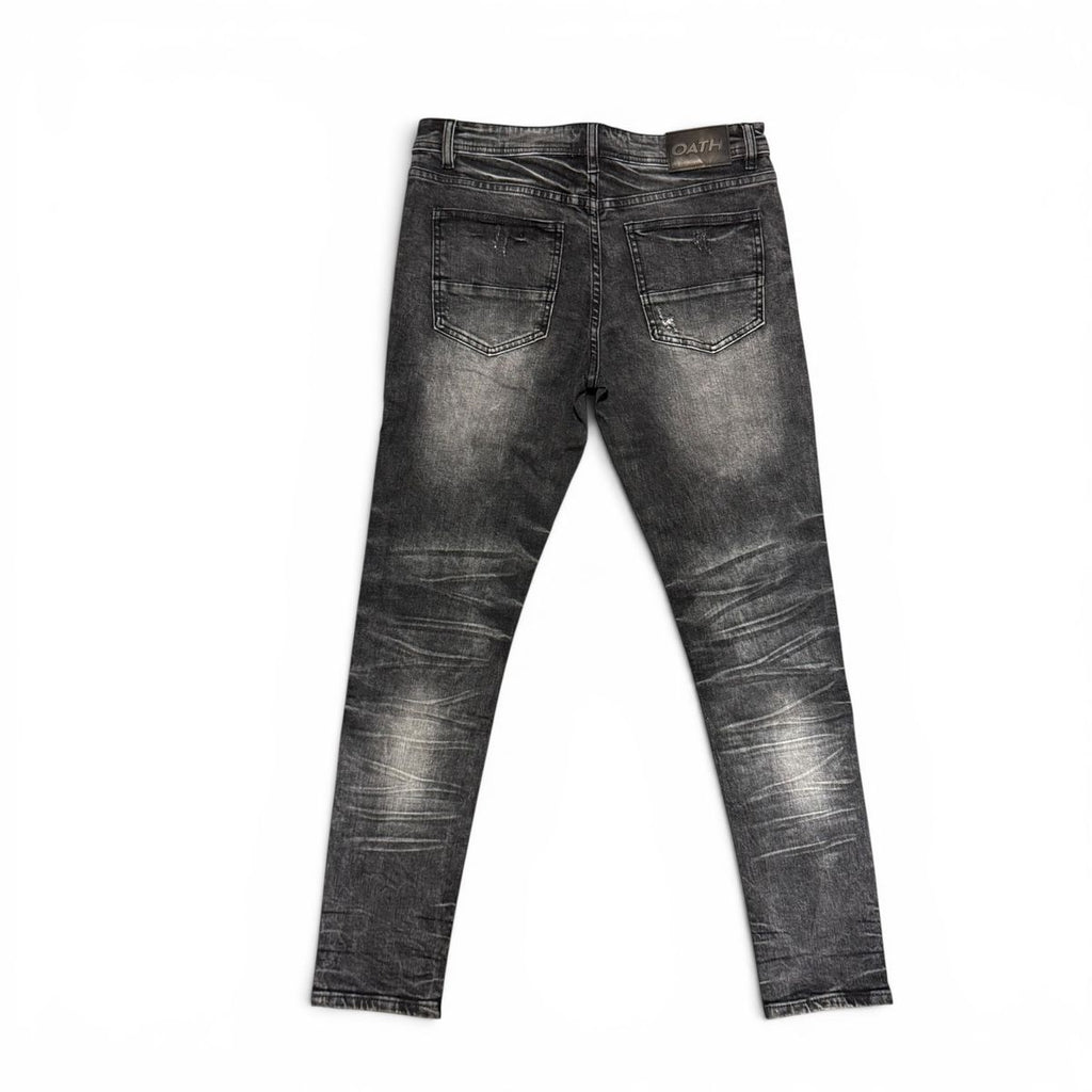 OATH Skinny VELVET BLACK WASH