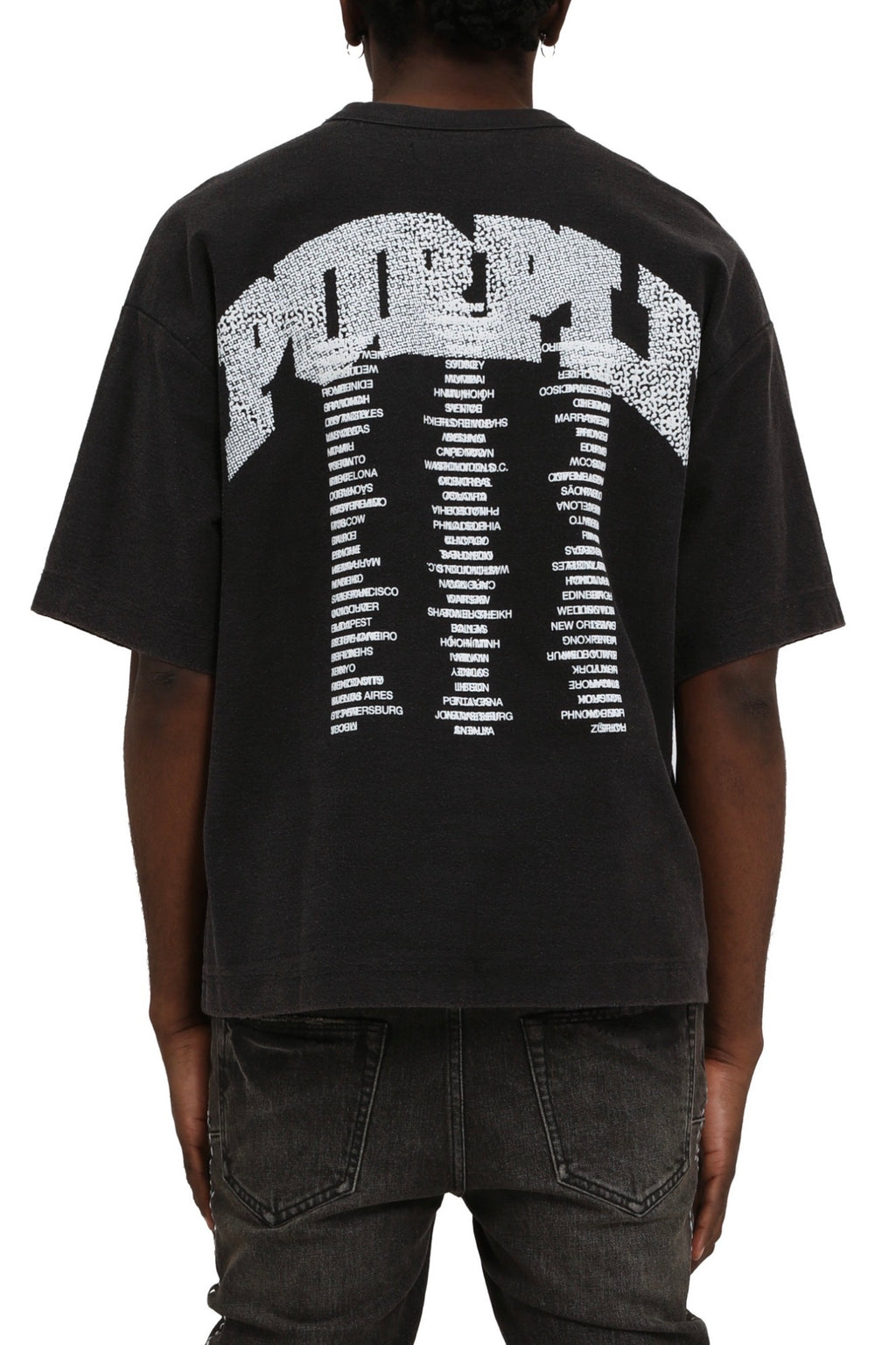 PURPLE BRAND HWT TEXTURED JERSEY SS