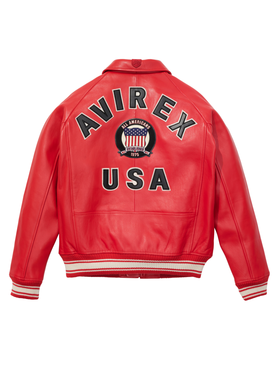 AVIREX RED ICON JACKET
