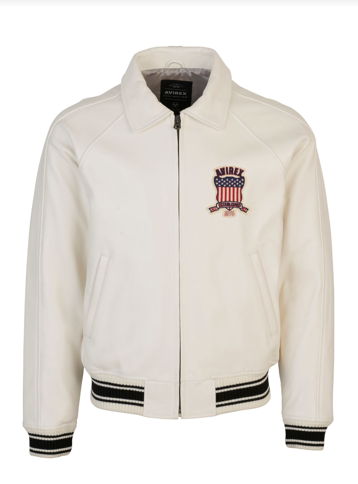 AVIREX WHITE ICON JACKET