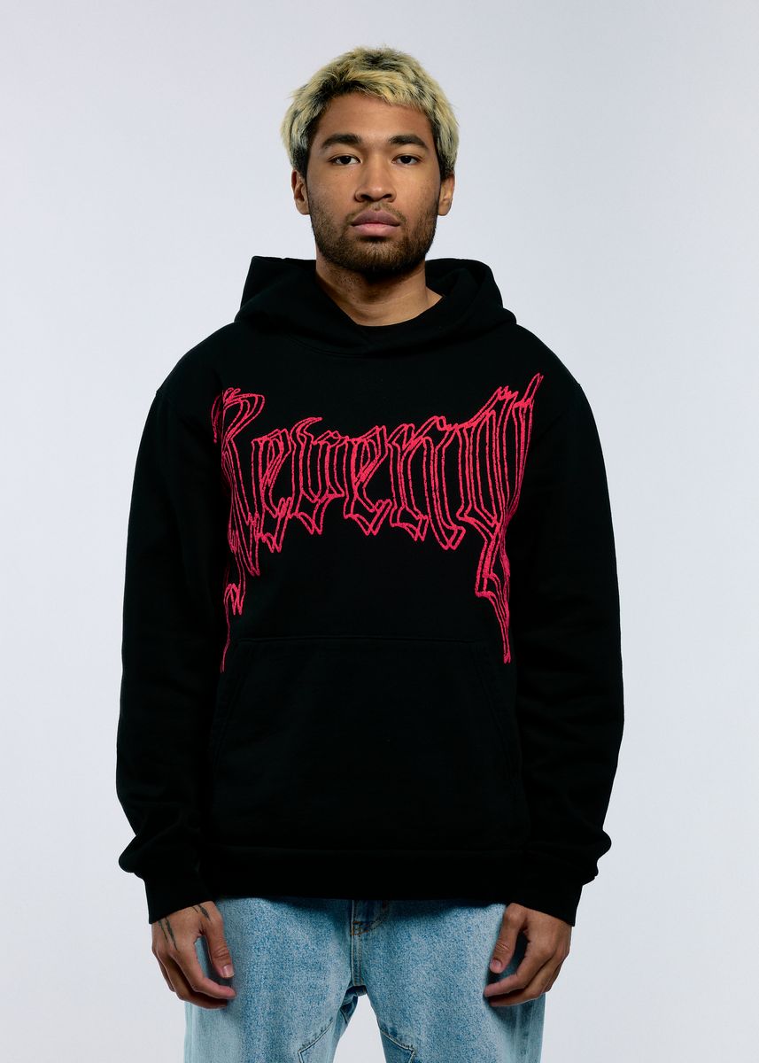 REVENGE PARALYSIS HOODIE BLACK