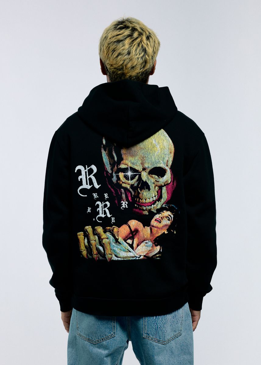 REVENGE PARALYSIS HOODIE BLACK